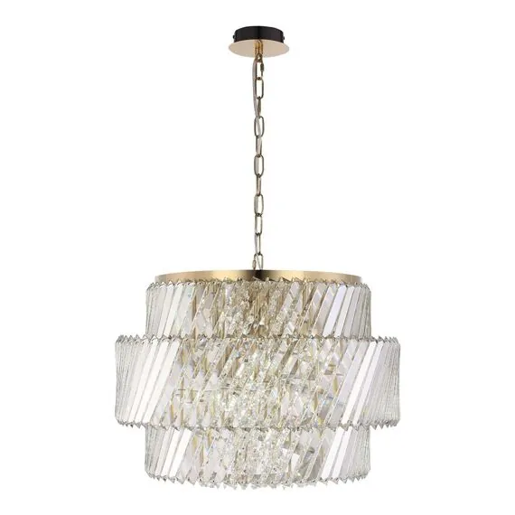 ST LUCE SL6138.303.12 Светильник подвесной ST-Luce латунь/прозрачный E14 12*40W, изображение 3