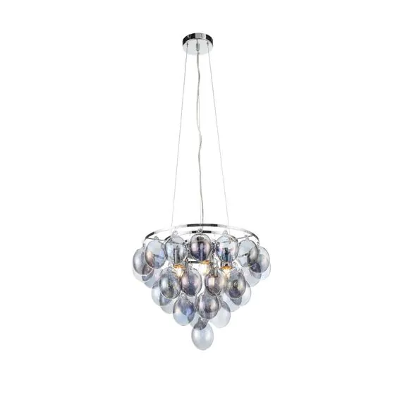 ST LUCE SL432.703.05 Люстра подвесная ST-Luce Хром/Перламутровый E27 5*60W, изображение 3
