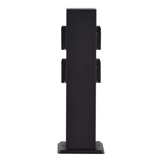ST LUCE SL9012.415.00 Столб уличный 4 розетки ST-Luce черный - -*15W, изображение 3