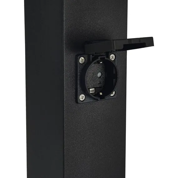ST LUCE SL9012.415.00 Столб уличный 4 розетки ST-Luce черный - -*15W, изображение 4