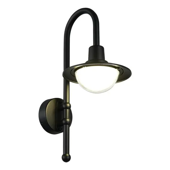 ST LUCE SL9512.401.01 Светильник уличный настенный ST-Luce черный/Прозрачный LED 1*10W 4000K, изображение 3