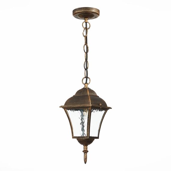 ST LUCE SL082.203.01 Светильник уличный подвесной ST-Luce Бронза/Бронза, Прозрачный E27 1*60W DOMENICO, изображение 4