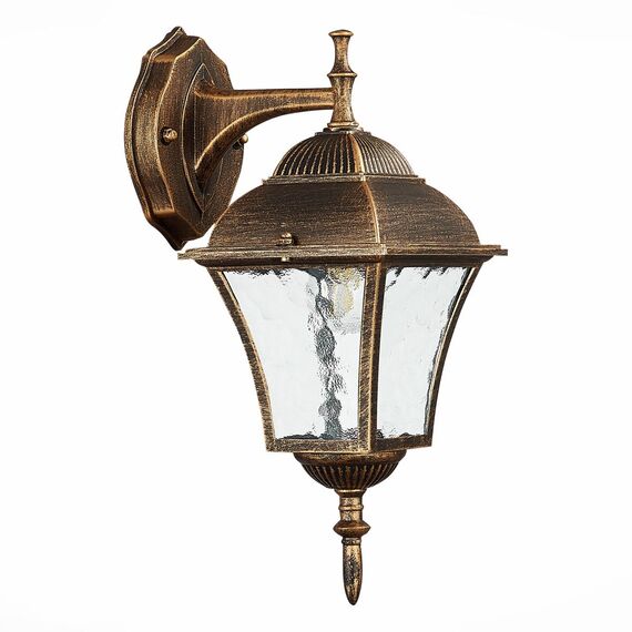 ST LUCE SL082.211.01 Светильник уличный настенный ST-Luce Бронза/Бронза, Прозрачный E27 1*60W DOMENICO, изображение 3