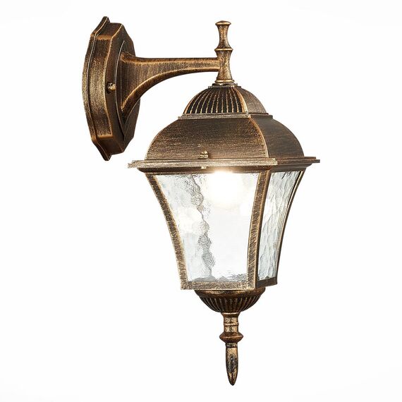 ST LUCE SL082.211.01 Светильник уличный настенный ST-Luce Бронза/Бронза, Прозрачный E27 1*60W DOMENICO, изображение 4