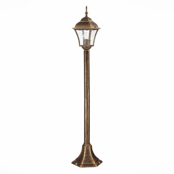 ST LUCE SL082.215.01 Светильник уличный наземный ST-Luce Бронза/Бронза, Прозрачный E27 1*60W DOMENICO, изображение 3