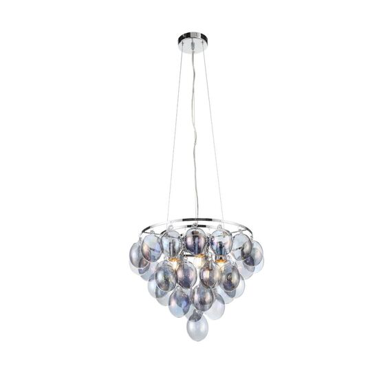 ST LUCE SL432.703.05 Люстра подвесная ST-Luce Хром/Перламутровый E27 5*60W, изображение 3