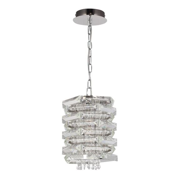 ST LUCE SL6137.103.01 Светильник подвесной ST-Luce никель/прозрачный E14 1*40W, изображение 2