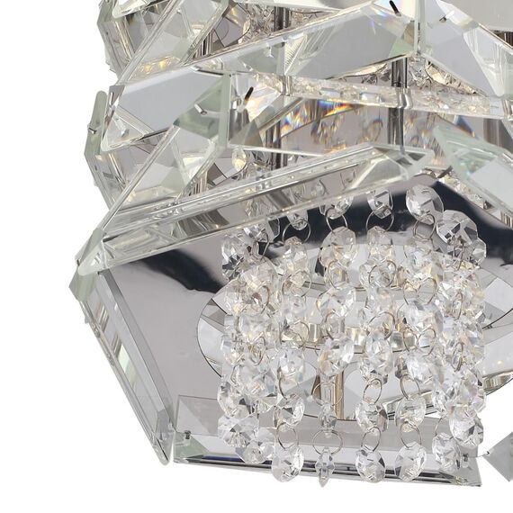 ST LUCE SL6137.103.01 Светильник подвесной ST-Luce никель/прозрачный E14 1*40W, изображение 3