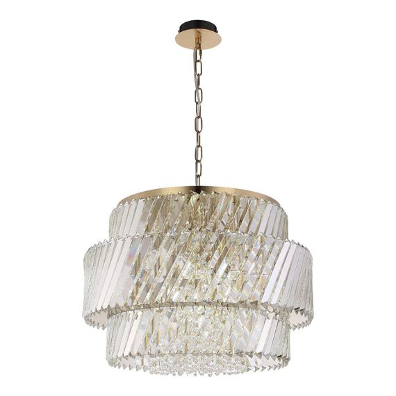 ST LUCE SL6138.303.12 Светильник подвесной ST-Luce латунь/прозрачный E14 12*40W