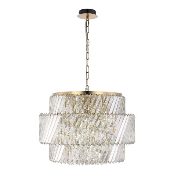 ST LUCE SL6138.303.12 Светильник подвесной ST-Luce латунь/прозрачный E14 12*40W, изображение 3