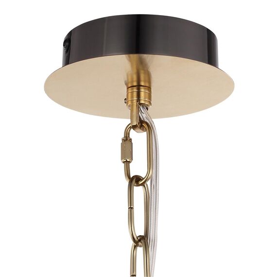 ST LUCE SL6138.303.12 Светильник подвесной ST-Luce латунь/прозрачный E14 12*40W, изображение 6