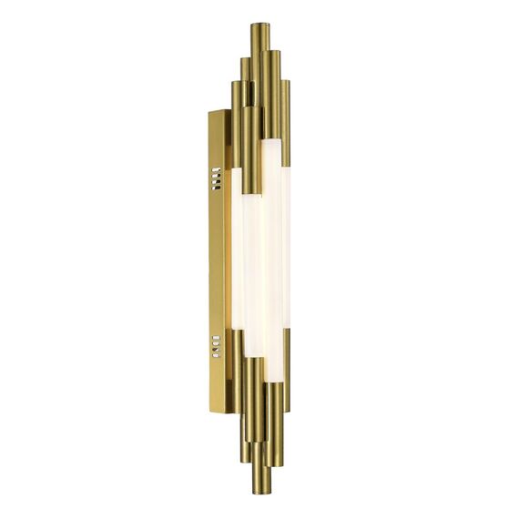 ST LUCE SL6237.301.20 Светильник настенный ST-Luce латунь/белый LED 1*20W 4000K