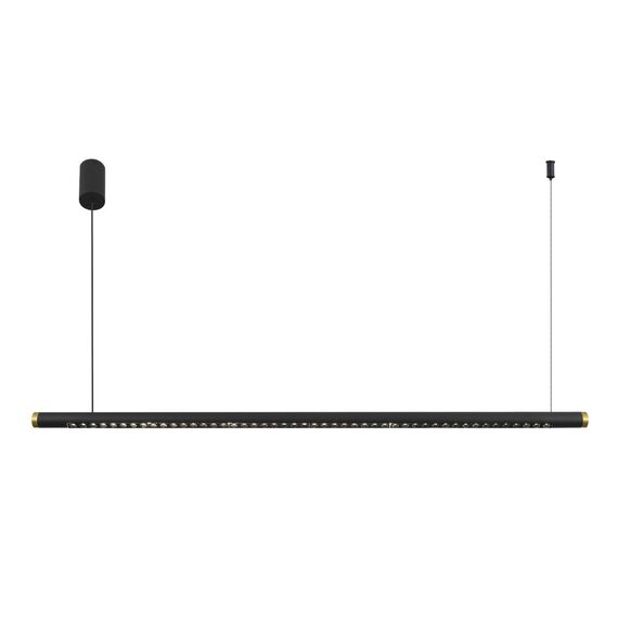 ST LUCE SL6238.403.01 Светильник подвесной ST-Luce черный/черный,латунь LED 1*20W 4000K