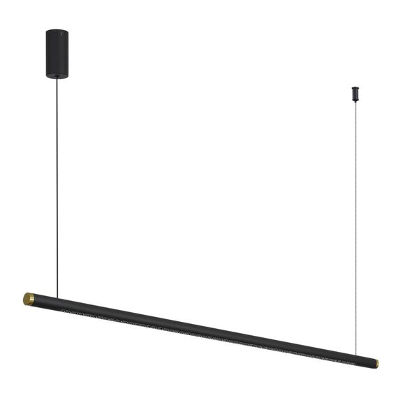 ST LUCE SL6238.403.01 Светильник подвесной ST-Luce черный/черный,латунь LED 1*20W 4000K, изображение 3