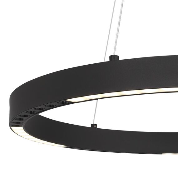 ST LUCE SL6238.423.01 Светильник подвесной ST-Luce черный/черный LED 1*25W 4000K, изображение 4