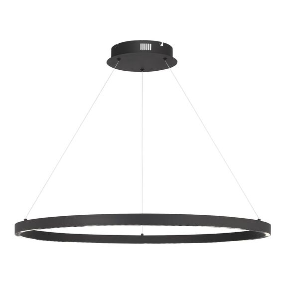 ST LUCE SL6238.443.01 Светильник подвесной ST-Luce черный/черный LED 1*43W 4000K