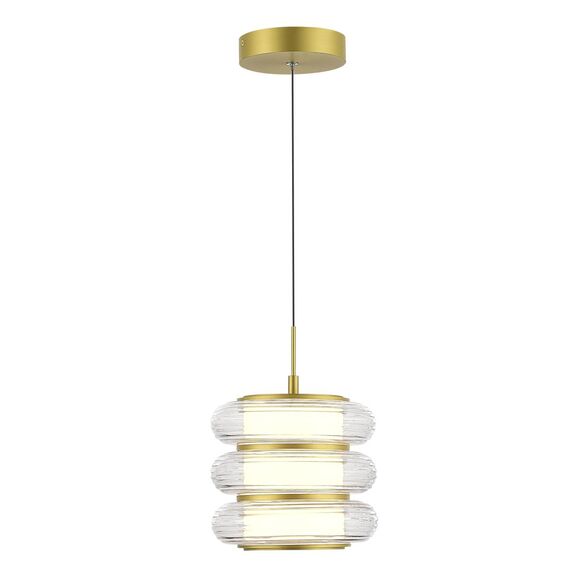 ST LUCE SL6239.203.03 Светильник подвесной ST-Luce золото/прозрачный LED 1*16W 3000K
