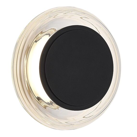 ST LUCE SL6239.401.03 Светильник настенный ST-Luce черный/прозрачный LED 1*7W 3000K
