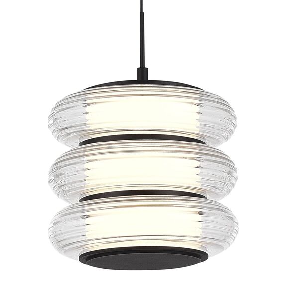 ST LUCE SL6239.403.03 Светильник подвесной ST-Luce черный/прозрачный LED 1*16W 3000K, изображение 3