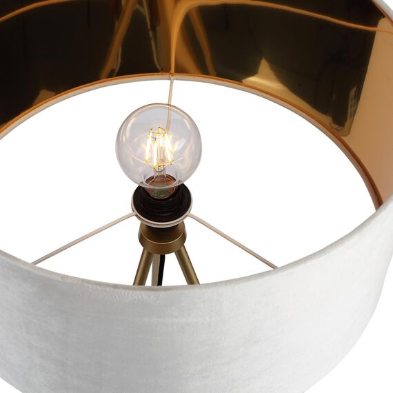 ST LUCE SL6242.505.01 Светильник напольный ST-Luce Золотистый/Белый E27 1*40W, изображение 4