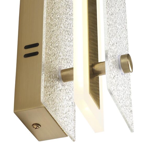 ST LUCE SL6245.201.01 Светильник настенный ST-Luce золотистый/Прозрачный LED 1*8W 4000K, изображение 4