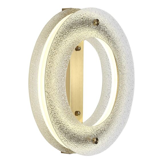 ST LUCE SL6245.202.01 Светильник потолочный ST-Luce золотистый/Прозрачный LED 1*30W 4000K