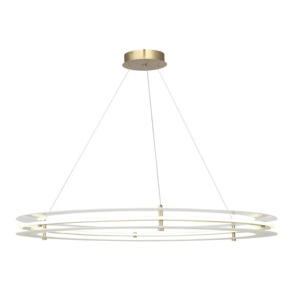 ST LUCE SL6245.213.01 Светильник подвесной ST-Luce золотистый/Прозрачный LED 1*70W 4000K