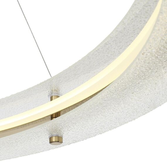 ST LUCE SL6245.213.01 Светильник подвесной ST-Luce золотистый/Прозрачный LED 1*70W 4000K, изображение 5