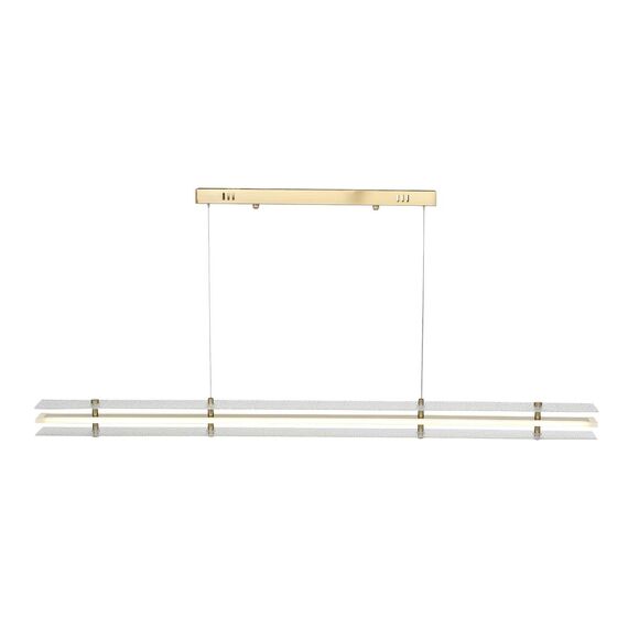 ST LUCE SL6245.223.01 Светильник подвесной ST-Luce золотистый/Прозрачный LED 1*30W 4000K