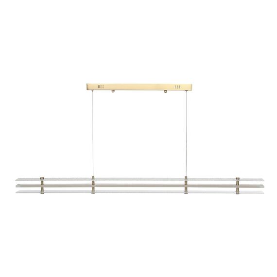 ST LUCE SL6245.223.01 Светильник подвесной ST-Luce золотистый/Прозрачный LED 1*30W 4000K, изображение 2