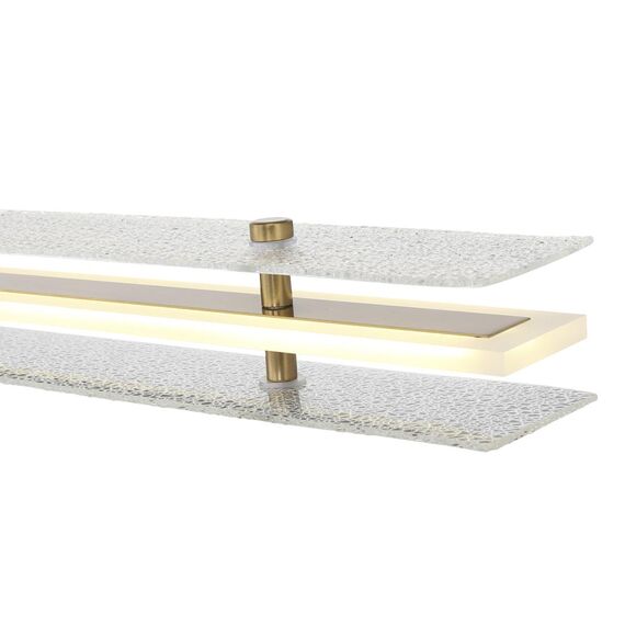 ST LUCE SL6245.223.01 Светильник подвесной ST-Luce золотистый/Прозрачный LED 1*30W 4000K, изображение 4