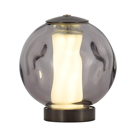 ST LUCE SL6520.404.01 Прикроватная лампа ST-Luce черный жемчуг/прозрачно-дымчатый LED 1*5W 4000K, изображение 3