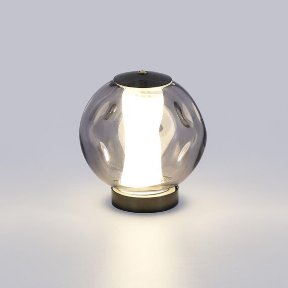 ST LUCE SL6520.404.01 Прикроватная лампа ST-Luce черный жемчуг/прозрачно-дымчатый LED 1*5W 4000K, изображение 6