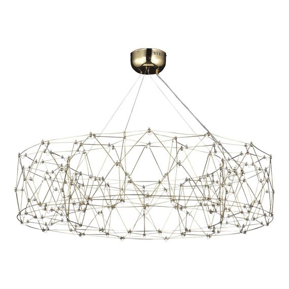 ST LUCE SL6602.203.72 Светильник подвесной ST-Luce Золотистый/Прозрачный LED 1*72W 4000K, изображение 2