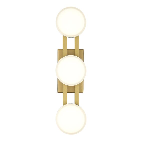 ST LUCE SL6610.201.03 Светильник настенный ST-Luce золотистый/белый LED 1*6W 4000K, изображение 3
