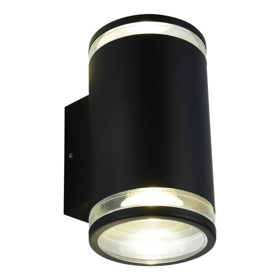 ST LUCE SL9009.401.02 Светильник уличный настенный ST-Luce черный/белый GU10 2*50W, изображение 4
