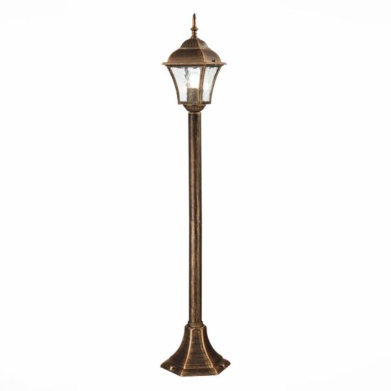 ST LUCE SL082.215.01 Светильник уличный наземный ST-Luce Бронза/Бронза, Прозрачный E27 1*60W DOMENICO