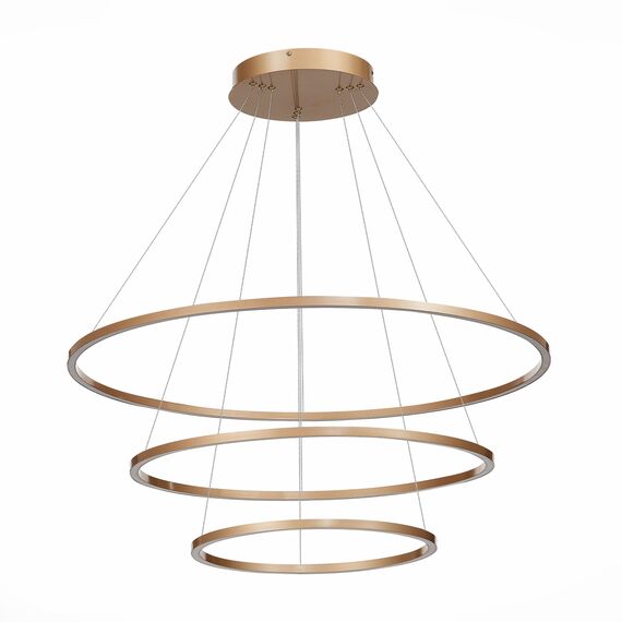 ST LUCE ST605.243.114 Светильник подвесной ST-Luce Золотистый/Белый LED 1*114W 4000K, изображение 2