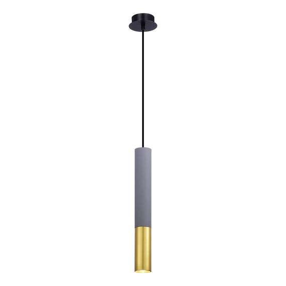 ST LUCE ST154.713.01 Светильник подвесной Серый GU10 1*5W IP20 D55xH510 180-240V Без ламп