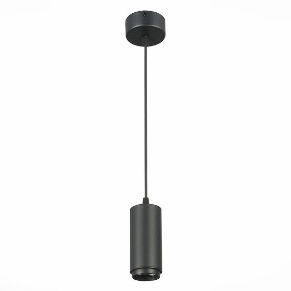 ST LUCE ST600.443.10 Светильник подвесной Zoom Черный LED 1*10W 4000K 1 000Lm Ra>80 15-60° IP20 D59xH130 170, изображение 2