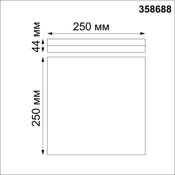 NOVOTECH 358688 OVER NT21 333 белый Светильник накладной влагозащищенный IP54 LED 4000K 20W 100-240V PANDORA, изображение 2