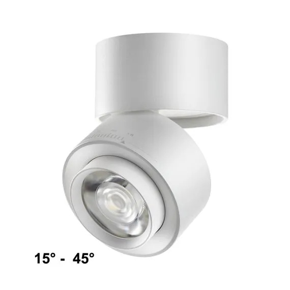 NOVOTECH 358947 OVER NT22 200 белый Светильник накладной светодиодный IP20 LED 4000К 18W 220V EDDY
