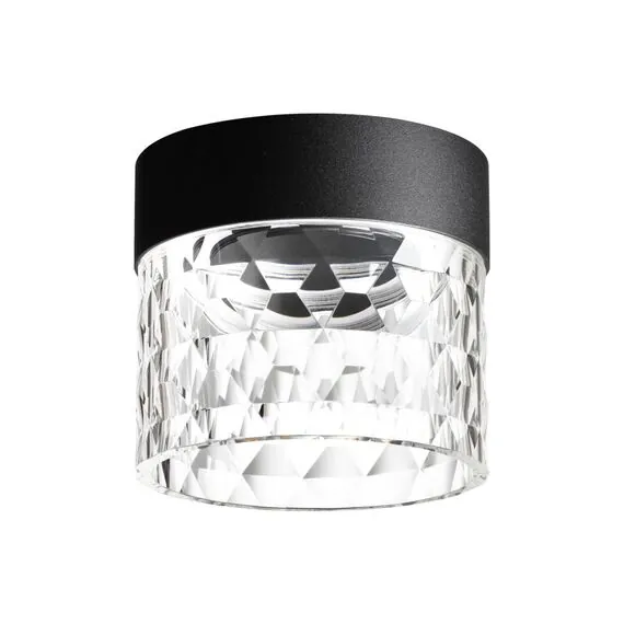 NOVOTECH 358998 OVER NT23 194 черный Светильник накладной светодиодный IP20 LED 4000K 10W 85-265V AURA