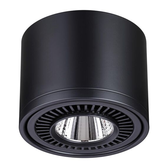 NOVOTECH 358814 OVER NT21 219 черный Светильник накладной светодиодный IP20 LED 18W 1600Лм 4000K 220V GESSO, изображение 8
