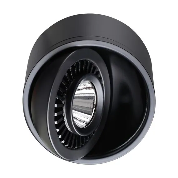 NOVOTECH 358812 OVER NT21 219 черный Светильник накладной светодиодный IP20 LED 9W 770Лм 4000K 220V GESSO, изображение 7