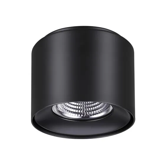 NOVOTECH 358474 OVER NT21 237 черный Светильник накладной IP20 LED 4000K 15W 200-260V RECTE