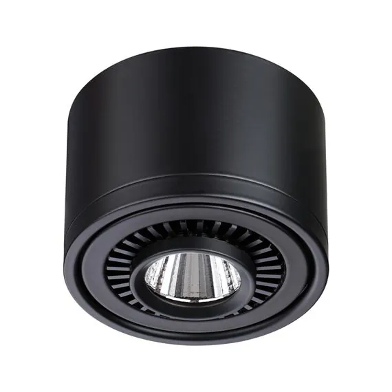 NOVOTECH 358812 OVER NT21 219 черный Светильник накладной светодиодный IP20 LED 9W 770Лм 4000K 220V GESSO, изображение 8