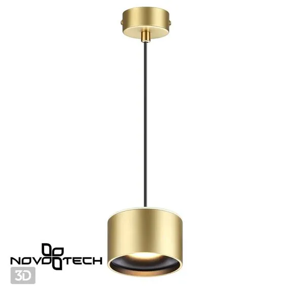 NOVOTECH 358969 OVER NT22 203 бронза св. Светильник накладной с переключ. цв. температуры, провод 2м IP20 LED 3000К\4000К\6000К 12W вниз + 3ВW вверх 110-265V G, изображение 5