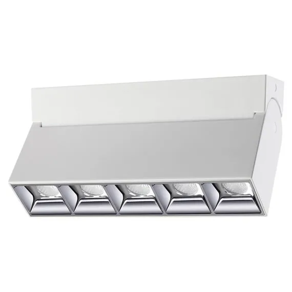 NOVOTECH 358320 OVER NT19 225 белый Светильник накладной IP33 LED 4000К 25W 110-265V EOS
