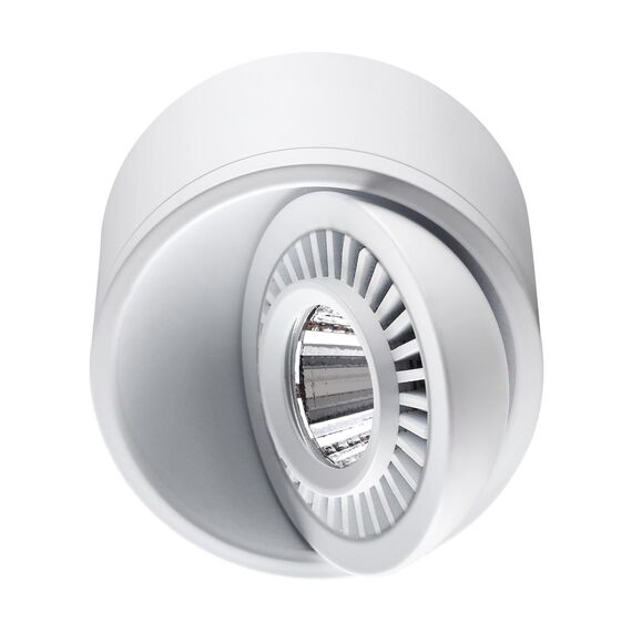 NOVOTECH 358811 OVER NT21 219 белый Светильник накладной светодиодный IP20 LED 9W 770Лм 4000K 220V GESSO, изображение 7